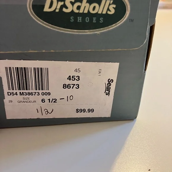 Dr.Scholls Brown Suede Shoes, Size 6.5 - Picture 3 of 4